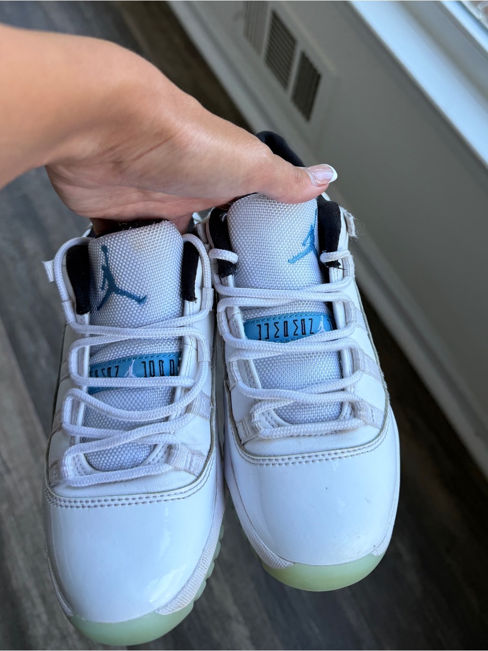 Jordan 11 Retro Low Legend Blue 2y - Picture 3 of 6
